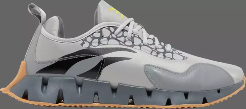 Кроссовки power rangers x zig dynamica 'mighty morphin' Reebok, серый