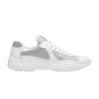 Кроссовки Prada America's Cup 'White Silver', белый