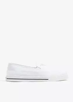 Кроссовки Prada Nylon Slip-On, белый