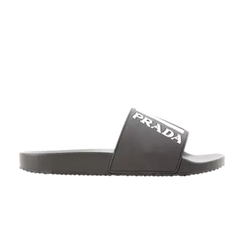 Кроссовки Prada Poolside Slide 'Black', черный