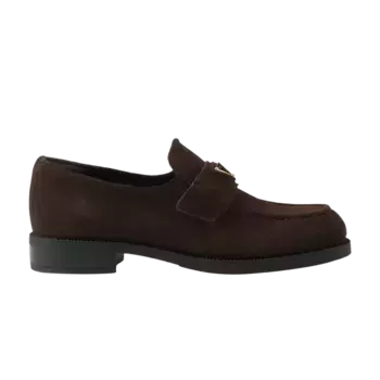 Кроссовки Prada Wmns Loafer Dark Brown, коричневый