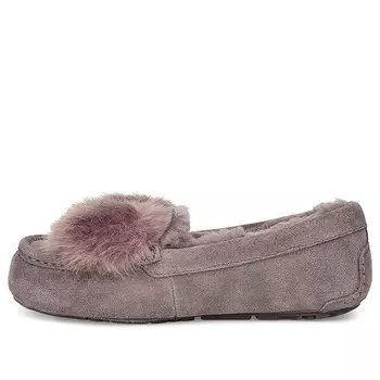 Кроссовки праздничные ansley puff bow Ugg, серый