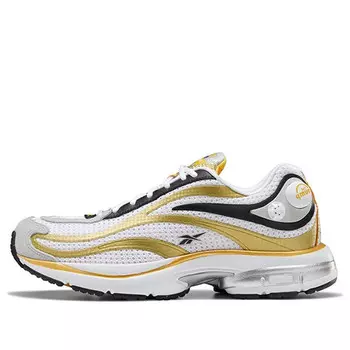 Кроссовки premier pump paris 'gold metallic' Reebok, белый