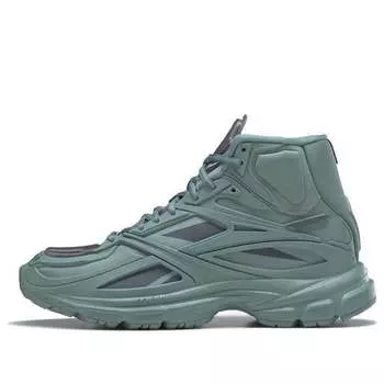 Кроссовки premier road modern mid 'green slate' Reebok, зеленый