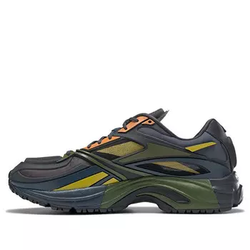 Кроссовки premier road modern running shoes blue/green/yellow Reebok, зеленый