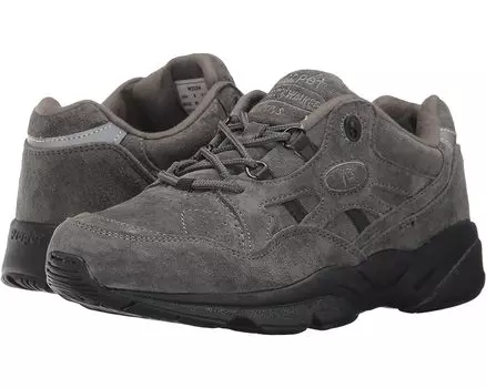 Кроссовки Propet Stability Walker Medicare/HCPCS Code = A5500 Diabetic Shoe, цвет Pewter Suede