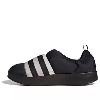 Кроссовки puffylette 'black grey' Adidas, черный