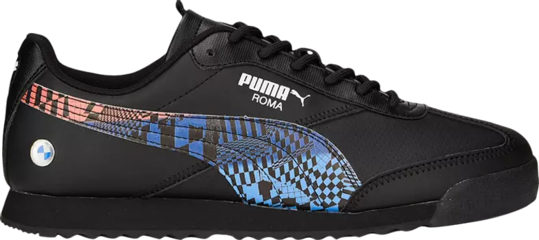 Кроссовки Puma BMW Motorsport x Roma Via Black Cool Cobalt, черный