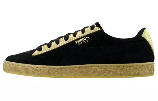 Кроссовки Puma, черные/золотые