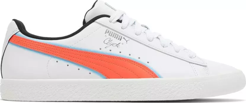 Кроссовки Puma Clyde Airbrush, белый