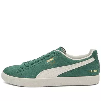 Кроссовки Puma Clyde OG, зелено-белый