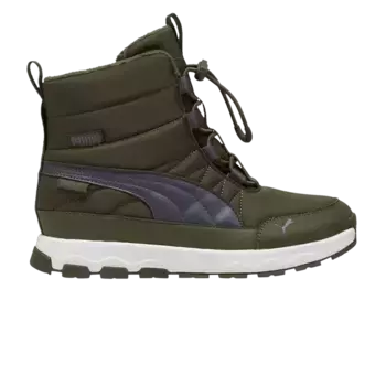 Кроссовки Puma Evolve Big Kid PURE-TEX Dark Olive, зеленый