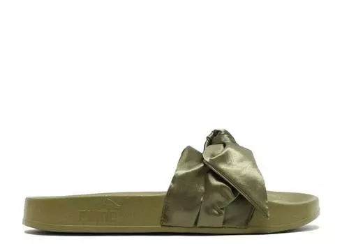 Кроссовки Puma FENTY X WMNS BOW SLIDE 'OLIVE', оливковый