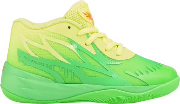 Кроссовки Puma Nickelodeon x MB.02 Little Kid Slime, зеленый