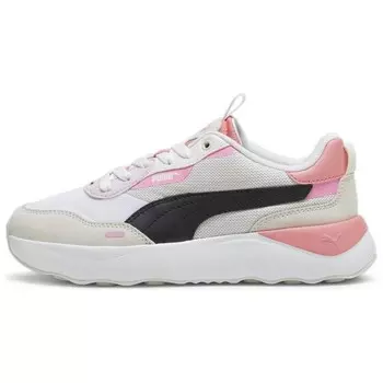 Кроссовки Puma Runtamed Lifestyle Shoes Women's Low-top Beige/Pink, бежевый