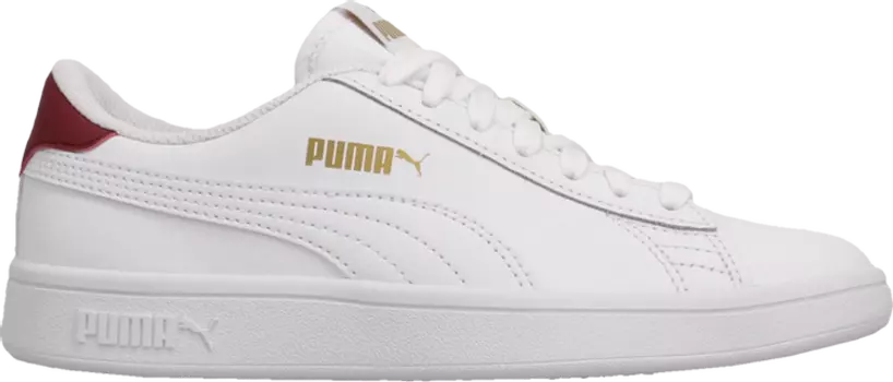 Кроссовки Puma Smash V2 Gold, белый