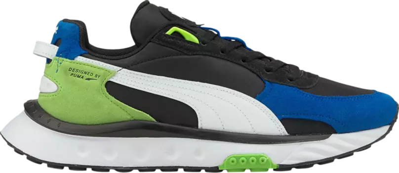 Кроссовки Puma Wild Rider Rollin - Future Blue Green, синий