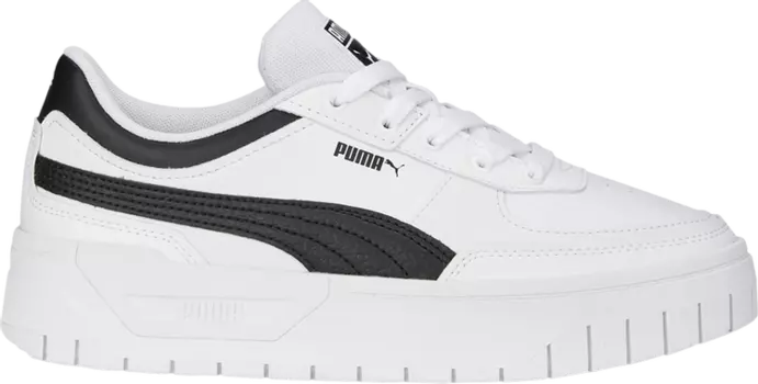Кроссовки Puma Wmns Cali Dream Leather White Black, белый