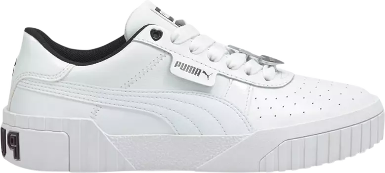 Кроссовки Puma Wmns Cali Galentines Grl Pwr - White Black, белый