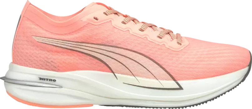 Кроссовки Puma Wmns Deviate Nitro Elektro Peach, желтый