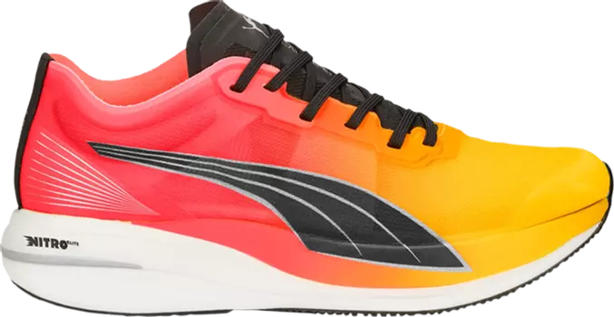 Кроссовки Puma Wmns Deviate Nitro Elite Fireglow, желтый