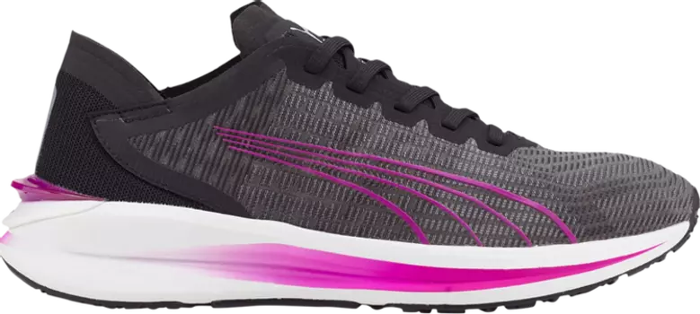Кроссовки Puma Wmns Electrify Nitro Black Deep Orchid, черный