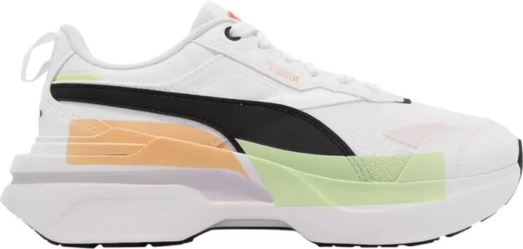 Кроссовки Puma Wmns Kosmo Rider MIS White Black Multi-Color, белый