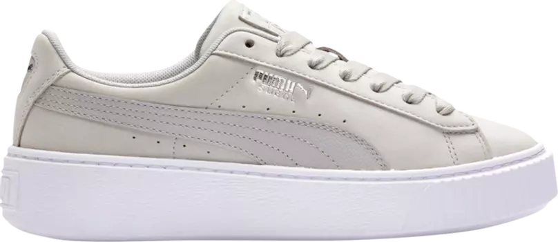 Кроссовки Puma Wmns Platform Shimmer - Grey Violet, серый