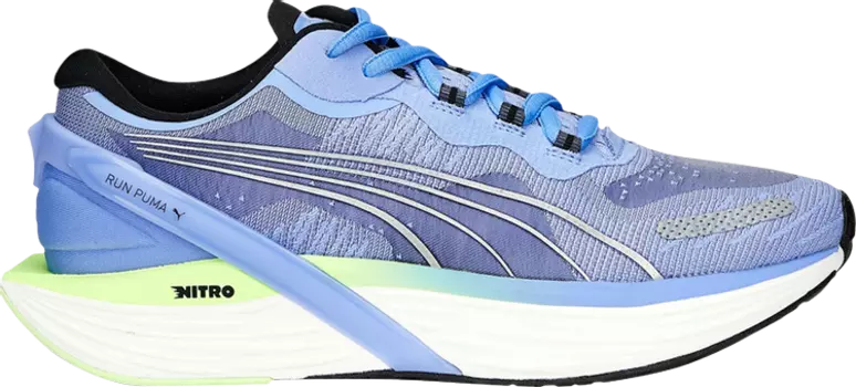 Кроссовки Puma Wmns Run XX Nitro Elektro Purple Lime, фиолетовый