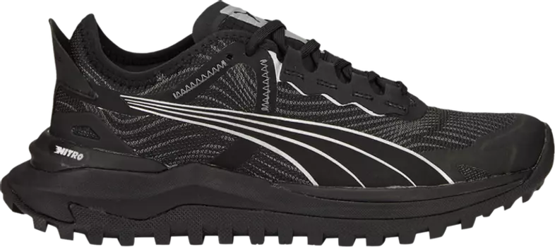 Кроссовки Puma Wmns Voyage Nitro 2 Black Metallic Silver, черный