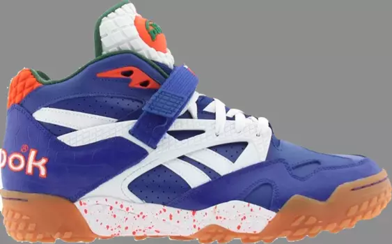 Кроссовки pump paydirt mid Reebok, зеленый