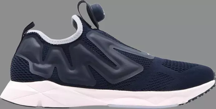 Кроссовки pump supreme style eng 'navy' Reebok, синий