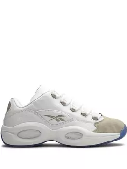 Кроссовки Question Low Reebok, белый дубль