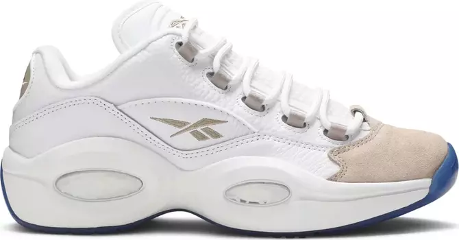 Кроссовки question low retro 'oatmeal' 2020 Reebok, белый