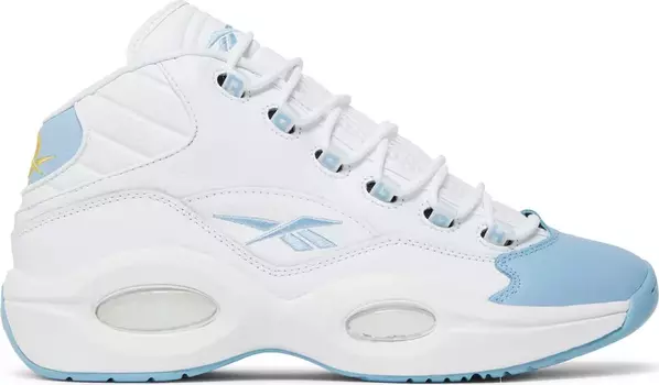 Кроссовки question mid 'on to the next' Reebok, белый