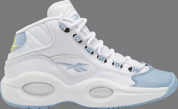Кроссовки question mid big kid 'on to the next' Reebok, белый