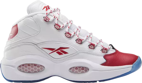 Кроссовки Question Mid 'Red Toe' 2024, белый