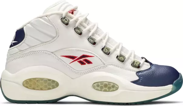 Кроссовки Reebok Question Mid, белый/темно-синий