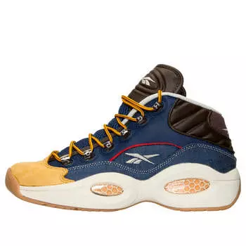 Кроссовки question mid Reebok, синий