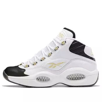 Кроссовки question mid 'respect my shine' Reebok, черный