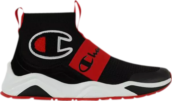 Кроссовки Rally Pro Kids Black Red, белый