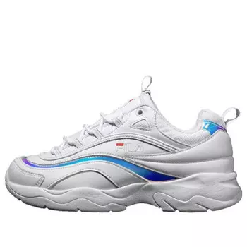 Кроссовки ray prism retro running shoes white/blue Fila, белый