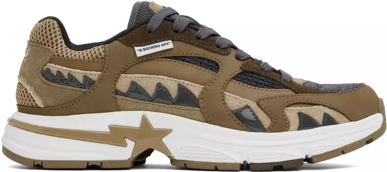 Кроссовки разноцветные Shark STA #2 BAPE