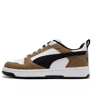 Кроссовки rebound v6 low 'brown' Puma, коричневый
