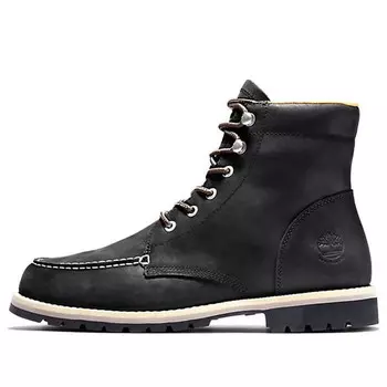 Кроссовки redwood falls waterproof moc-toe boot 'black full-grain' Timberland, черный