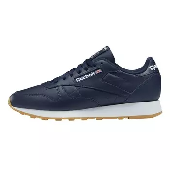 Кроссовки Reebok Cl Leather, синий
