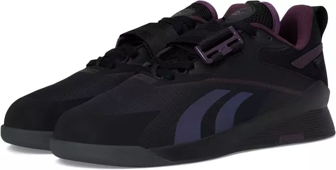 Кроссовки Reebok Lifter PR III, цвет Black/Grey/Midnight Plum