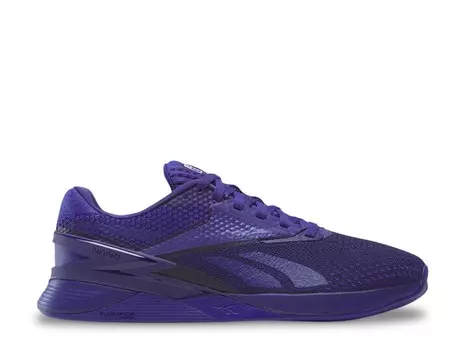 Кроссовки Reebok Nano x3, фиолетовый/синий
