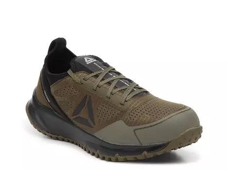 Кроссовки Reebok повседневные, оливково-зеленый