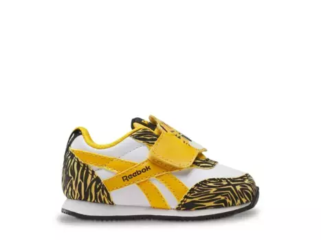 Кроссовки Reebok Royal Classics Jog 2.0 KC — детские, белые/золотые
